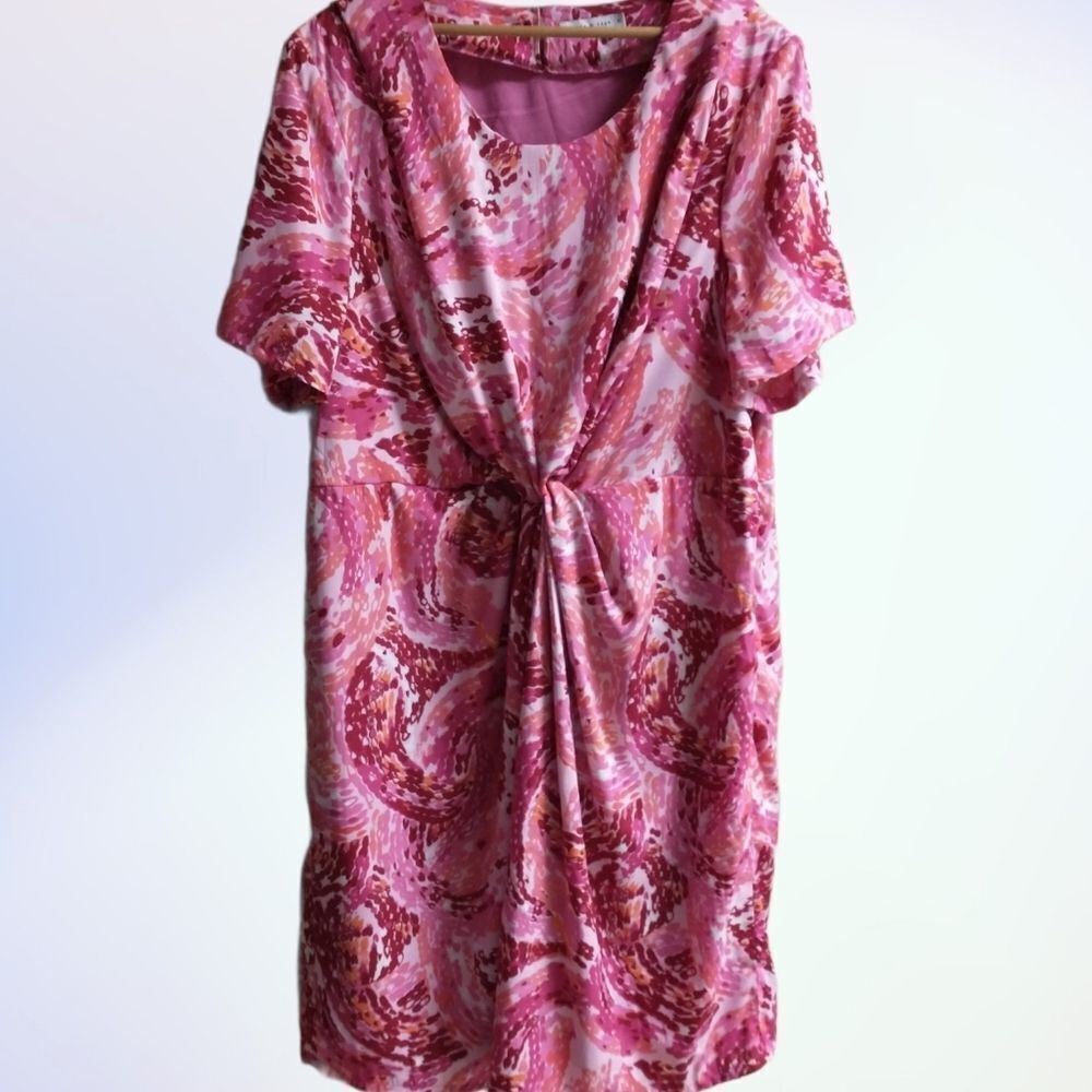 Spruce & Sage Abstract Print Sheath Dress